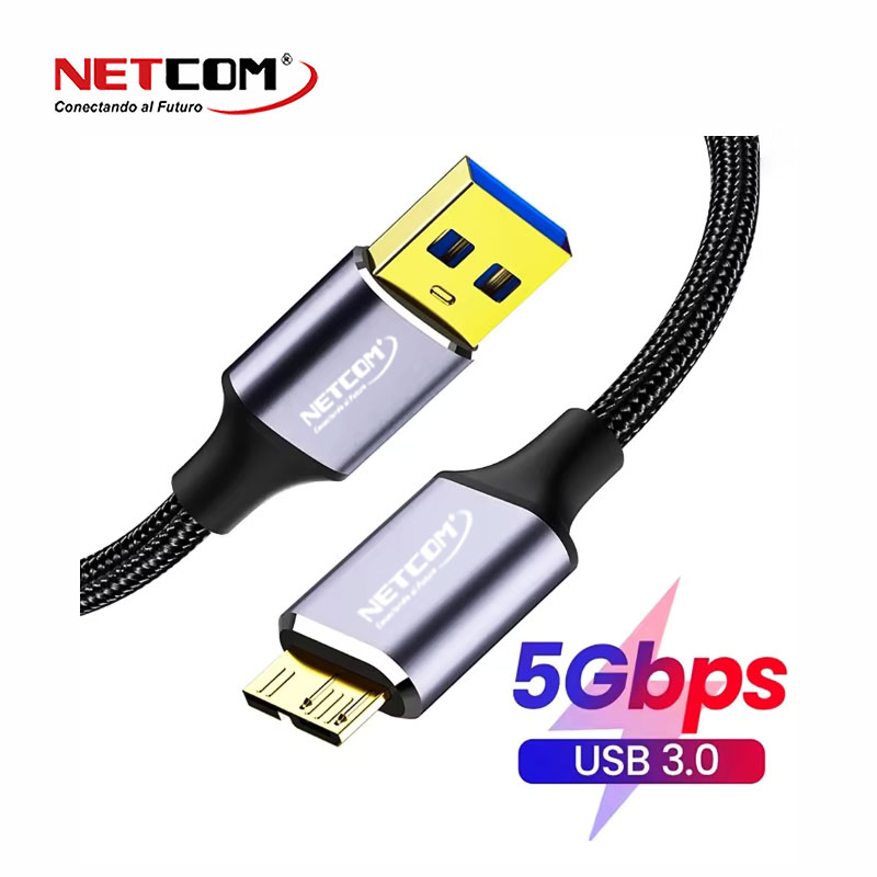 CABLE MICRO B A USB NETCOM-5